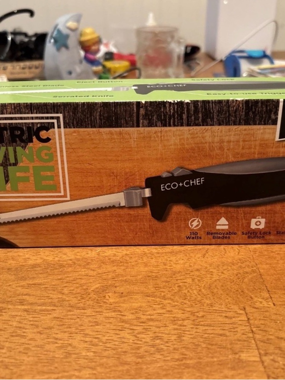 ECO CHEF; #EC-ECK ELECTRIC CARVING KNIFE - "NEW Sealed Box